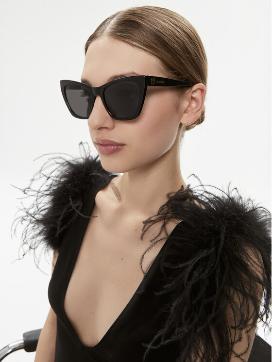 LOVE MOSCHINO Okulary przeciwsłoneczne LOVE MOSCHINO MOL070/S 205913 80753IR Szary