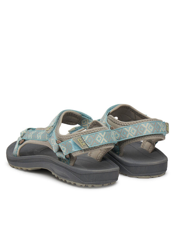 Jack Wolfskin Sandali Jack Wolfskin Wave Breaker 4050291 Verde