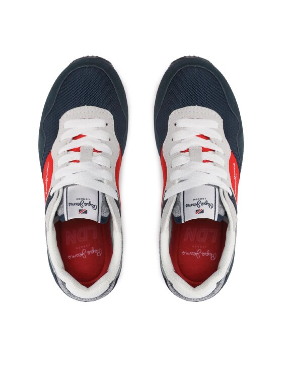Pepe Jeans Снікерcи Pepe Jeans London B Brighton PBS30552 Cиній