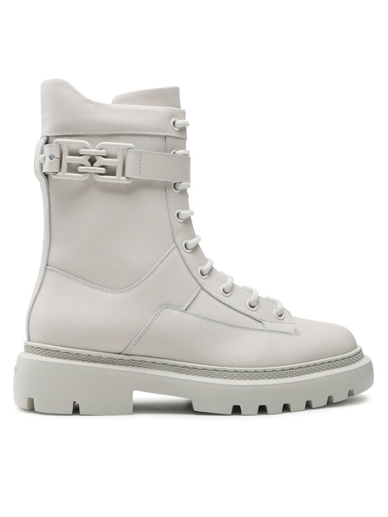 Bally Turistická obuv Bally Gioele Flat 6301558 Bílá