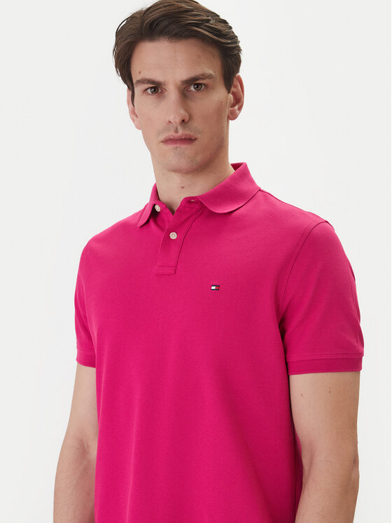 Tommy Hilfiger Tommy Hilfiger Polo 1985 MW0MW17770 Rosa Regular Fit