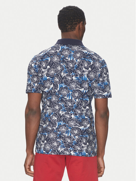 Hechter Paris Hechter Paris Поло 74028 151920 Cиній Regular Fit