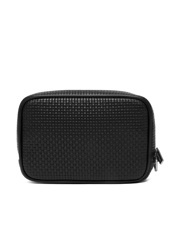 Calvin Klein Ľadvinka Calvin Klein Embossed Woven Zip Pouch LV04D1111G Čierna