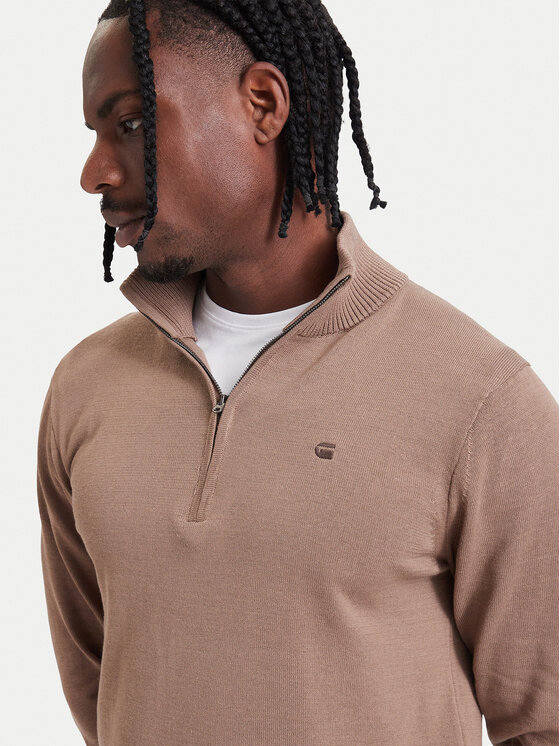 G-STAR G-STAR Jersey Refined D30783-E813 Beige oscuro Regular Fit