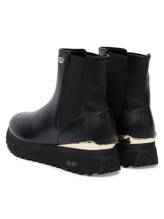 Liu Jo Jātnieku stila puszābaki Liu Jo Maxi Wonder 95 BF5001 PX241 Melns