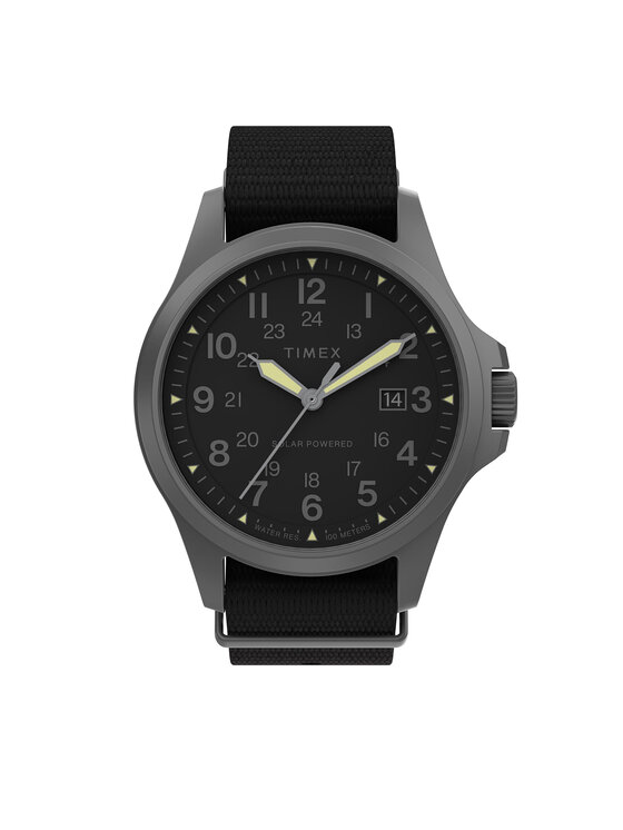 Timex Laikrodis Timex Expedition North Solar TW2V03800 Juoda