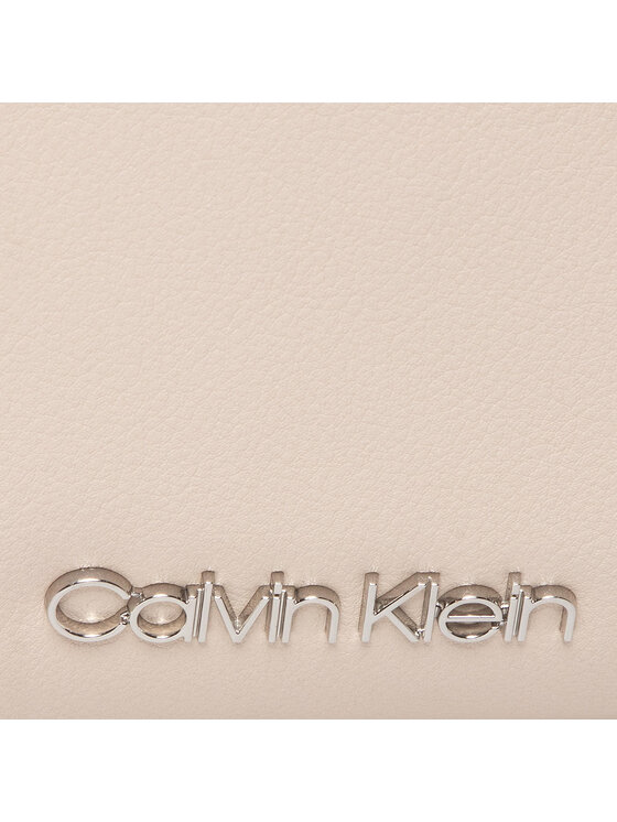 Calvin Klein Τσάντα Calvin Klein Shopper Md K60K606664 Μπεζ