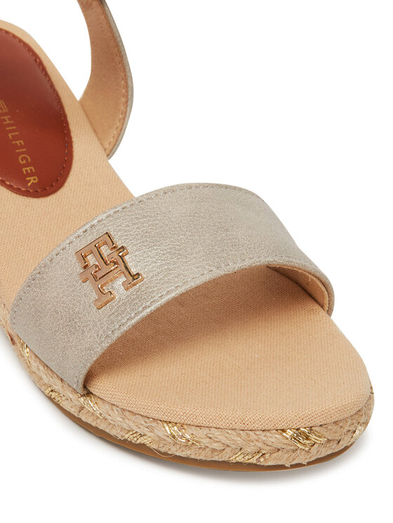 Tommy Hilfiger Espadrilky Tommy Hilfiger T3A7-33803-1833514 S Béžová