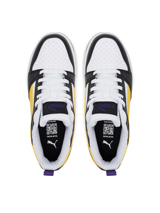 Puma Снікерcи Puma Rebound V6 Lo Jr 393833 23 Білий