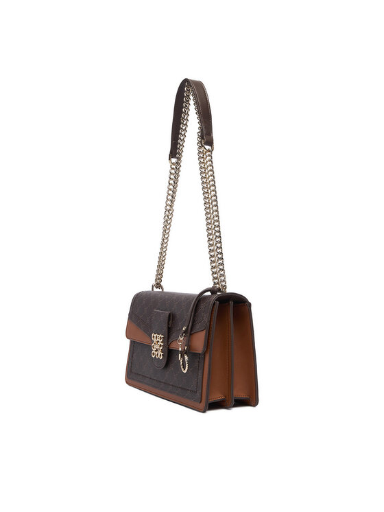Nine West Kabelka Nine West EO-ELEGANT FLOW-TK25740 Tmavě hnědá