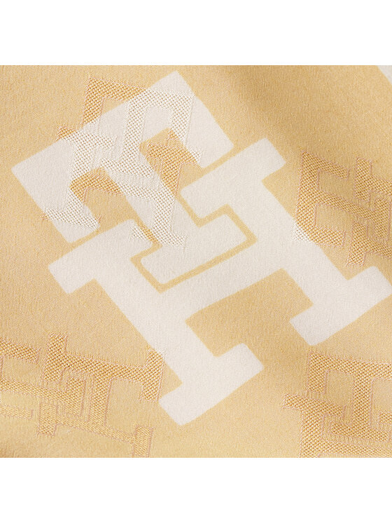 Tommy Hilfiger Šátek Tommy Hilfiger Th Prep Square AW0AW16187 Béžová