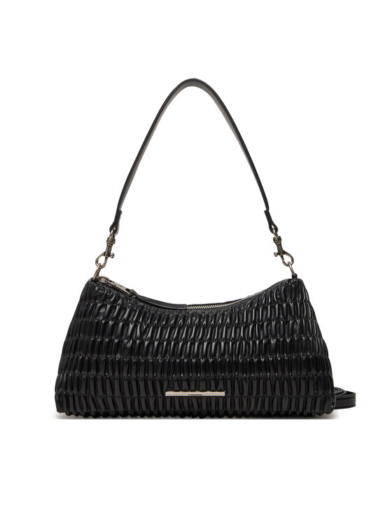 Calvin Klein Jeans Bolso Calvin Klein Jeans Ruched Layla Shoulder Bag LV04K3088G Negro