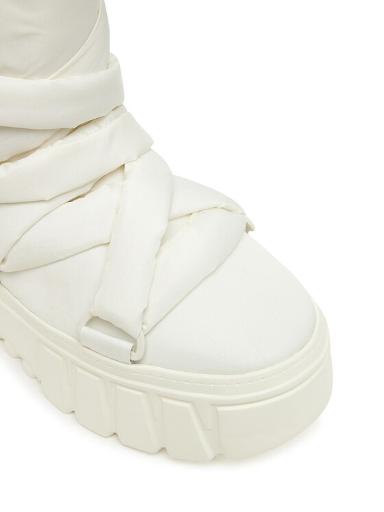 Tommy Jeans Апрески Tommy Jeans Tjw Chunky Snow Boot Nylon EN0EN02842 Бял