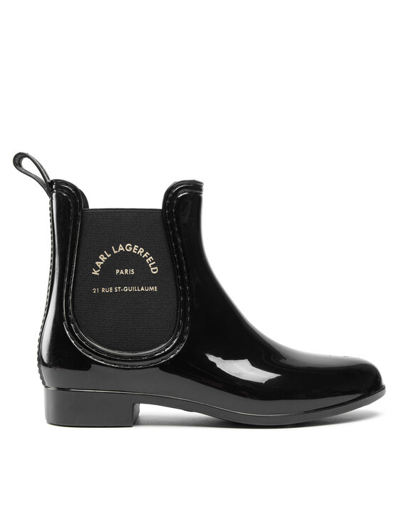 KARL LAGERFELD Гумові чоботи KARL LAGERFELD KL94770 Чорний