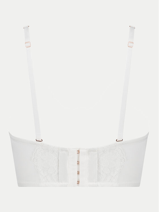 Hunkemöller Hunkemöller Nedrček s kostjo Jamie 204547 Bela