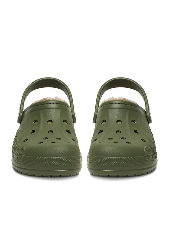 Crocs Шльопанці Crocs C-BAYA LINED CLOG 205969-3TC Зелений