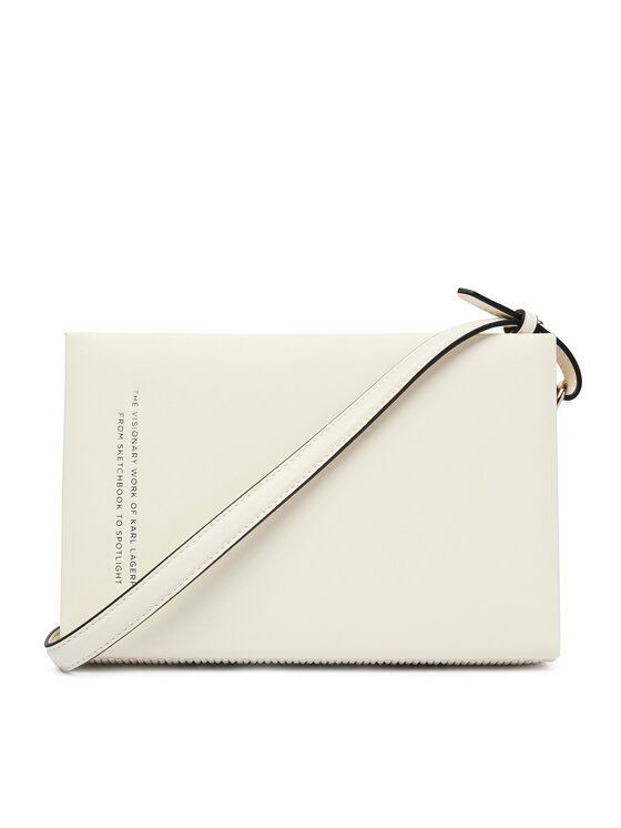 KARL LAGERFELD Geantă KARL LAGERFELD B3W30241 Crem