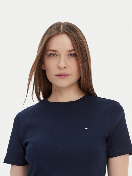 Tommy Hilfiger Tommy Hilfiger Camiseta New Cody WW0WW40587 Azul marino Regular Fit