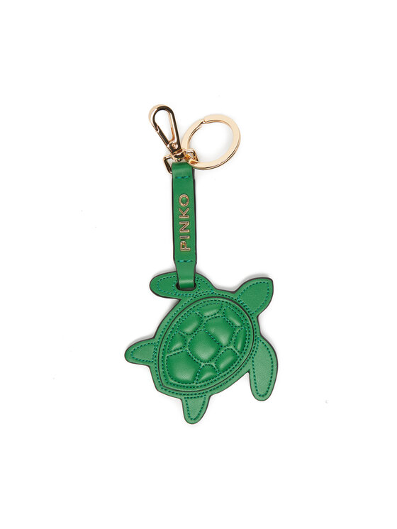 PINKO Obesek PINKO Turtle Keychain 105035 A2IL Zelena