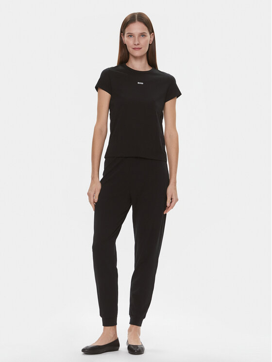 BOSS BOSS Pantalones de pijama 50510314 Negro Regular Fit