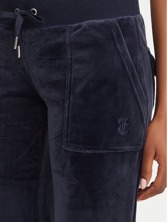 Juicy Couture Juicy Couture Melegítő alsó Layla JCSEBJ001G Sötétkék Regular Fit