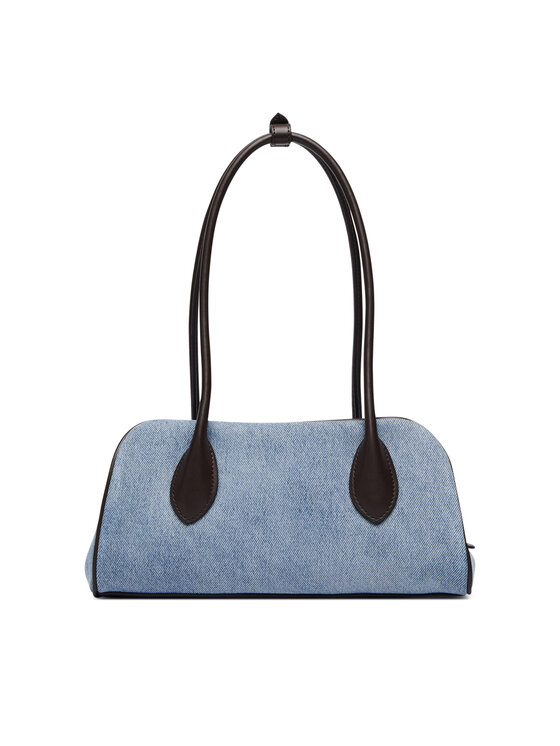 Calvin Klein Geantă Calvin Klein Emblem Trio Denim Shoulder Bag LV04F3830G Albastru