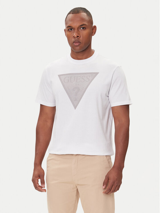 Guess Guess T-Shirt M5BI04 I3Z14 Λευκό Regular Fit