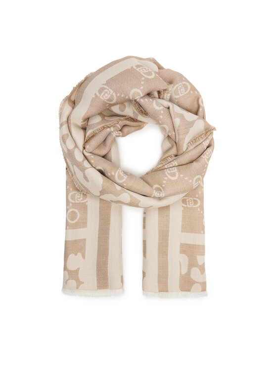 Liu Jo Šál Liu Jo Stola Jacquard Mon 2F5040 T0300 Béžová