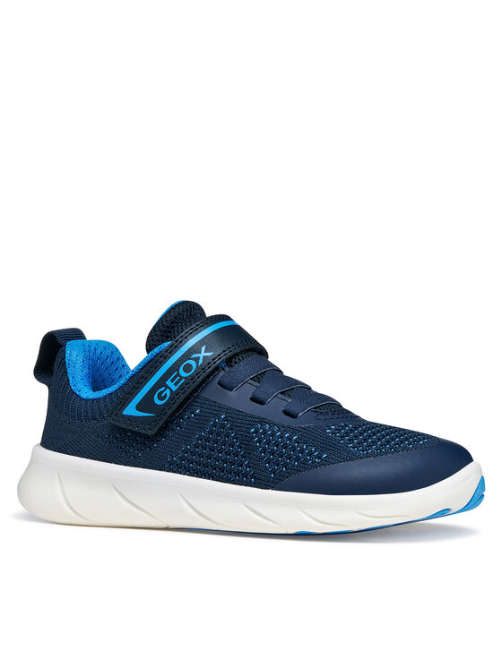 Geox Snīkeri Geox J Foot-Run Boy J65PDB 06K9J CF44D D Tumši zils