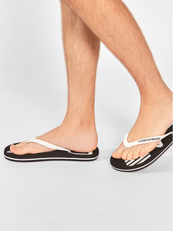 EA7 Emporio Armani Čības uz pirksta EA7 Emporio Armani XCQ004 XK196 A120 Balts