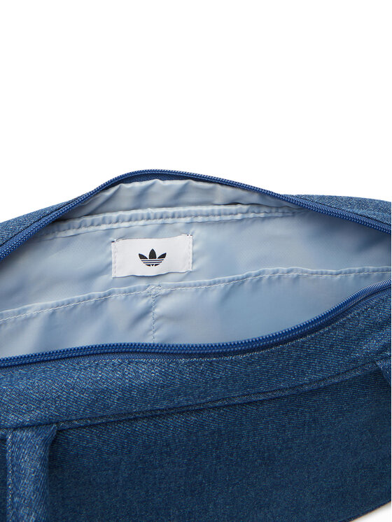 adidas Handtasche adidas Adicolor Elongated Airliner Denim Bag KD7875 Blau