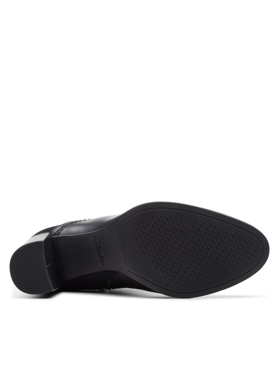 Clarks Ботильйони Clarks Freva 85 Buckle 26174749 Чорний