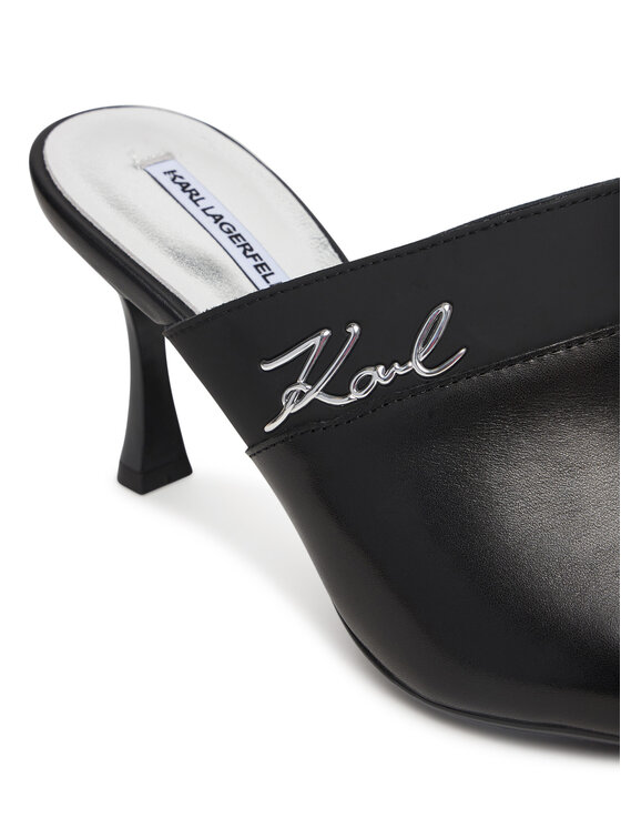 KARL LAGERFELD Šľapky KARL LAGERFELD Sienna KL32701 Čierna