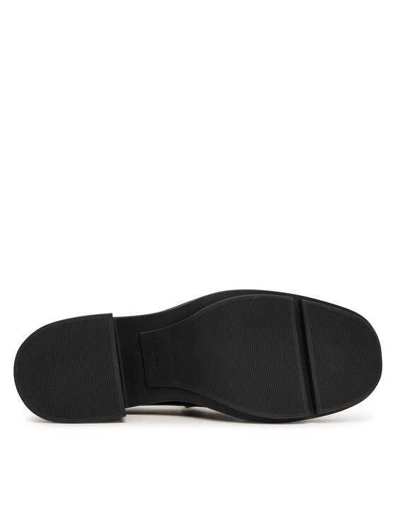 Calvin Klein Обувки Calvin Klein Block Heel Loafer Lth Hdw HW0HW03176 Черен