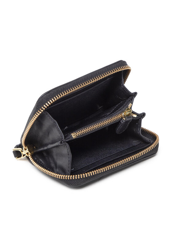 LAUREN RALPH LAUREN Portfel LAUREN RALPH LAUREN Sm Zip Wallet 432876729003 Czarny
