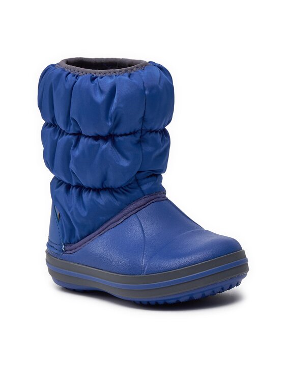 Crocs Снігоходи Crocs Winter Puff Boot Kids 14613 Cиній