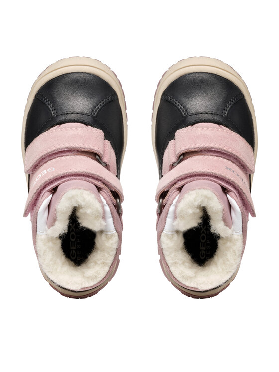 Geox Čižmy Geox B Omar Girl Wpf B462LC 022FU C0724 S Čierna