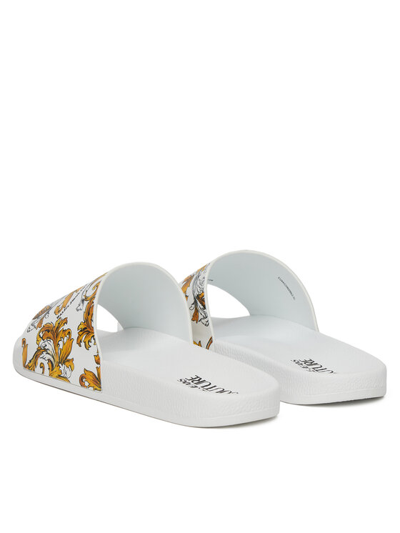 Versace Jeans Couture Шльопанці Versace Jeans Couture 78YA3SQ4 Білий