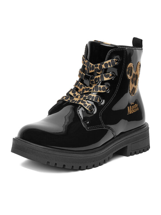 Mickey&Friends Šnurovacia obuv Mickey&Friends CEO-CM-AW25-230DSTC Čierna