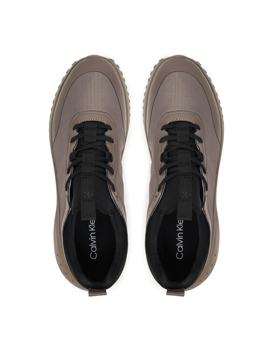 Calvin Klein Sneakers Calvin Klein Eva Runner Laceup Sock Mat Mix YM0YM01443 Maro