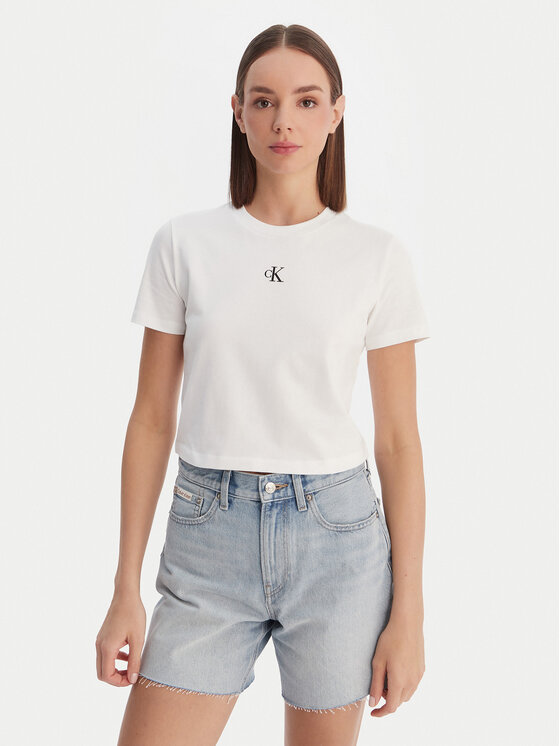 Calvin Klein Jeans Calvin Klein Jeans Camiseta LV047AB213 Blanco Regular Fit