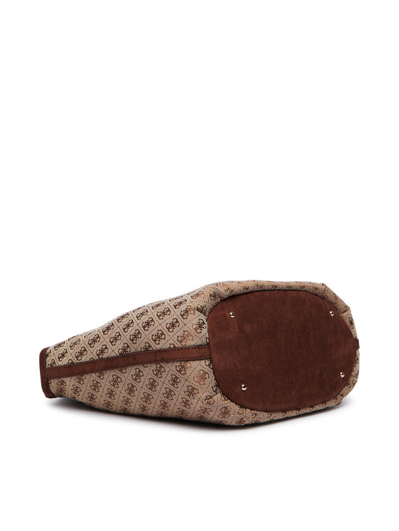 Guess Torebka Guess Samantha HWJG23 13230 Brązowy jasny