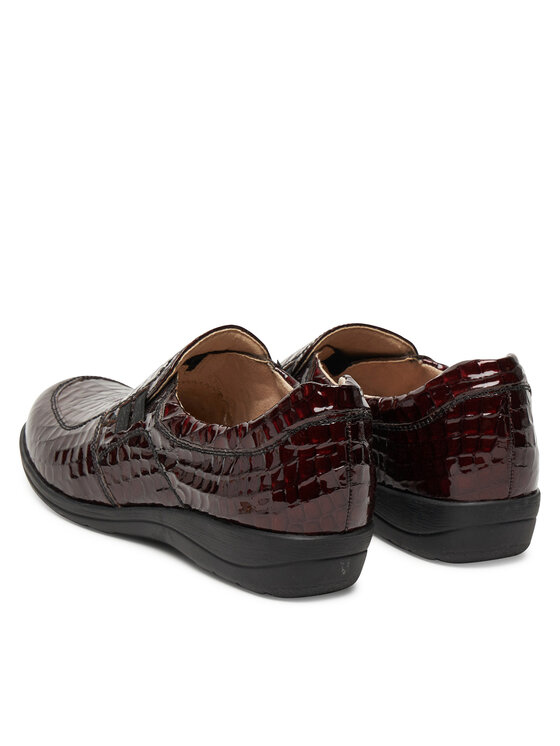 Caprice Zapatos hasta el tobillo Caprice 9-24752-45 Guinda/burdeos