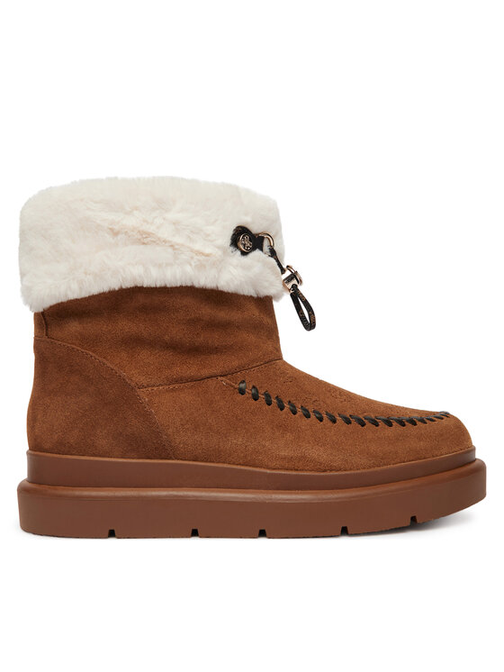 Guess Śniegowce Guess FLFKEN LEA10 Brązowy jasny