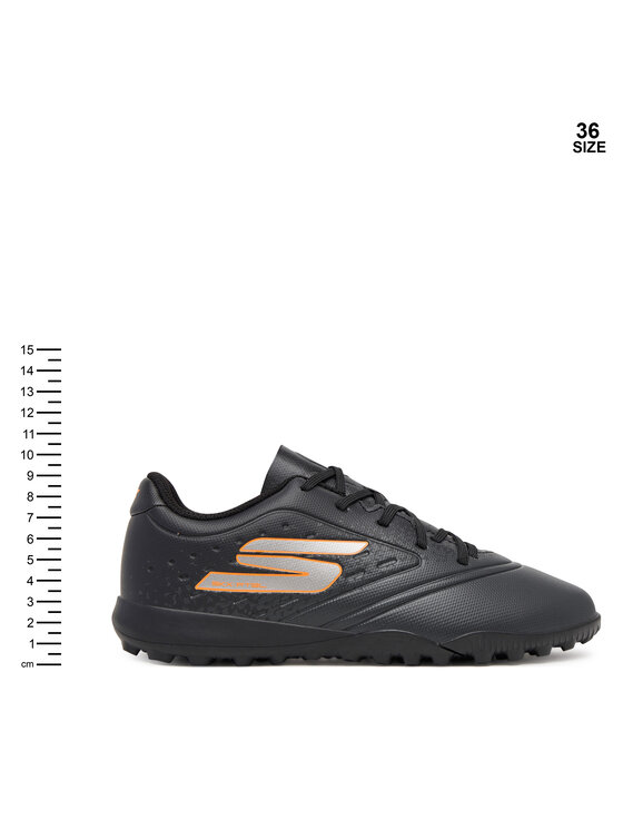 Skechers Ghete pentru fotbal Skechers Razor 1.5 Jr Youth TF 252061L BKOR Negru