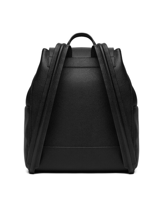 Calvin Klein Раница Calvin Klein Emblem Hw Pebble Backpack LV04F3553G Черен