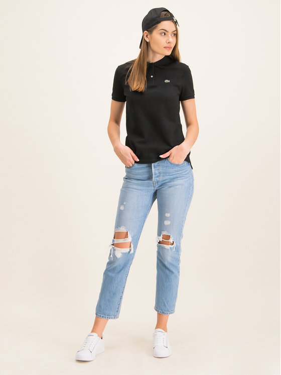 Lacoste Lacoste Поло PF7839 Чорний Classic Fit