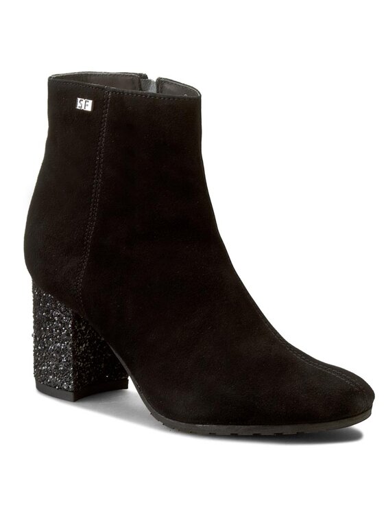 Solo Femme Боти Solo Femme 87601-01-C78/F82-02-00 Черен