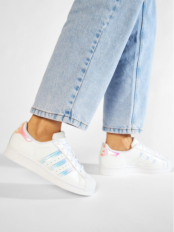 adidas Superge adidas Superstar Shoes FV3139 Bela