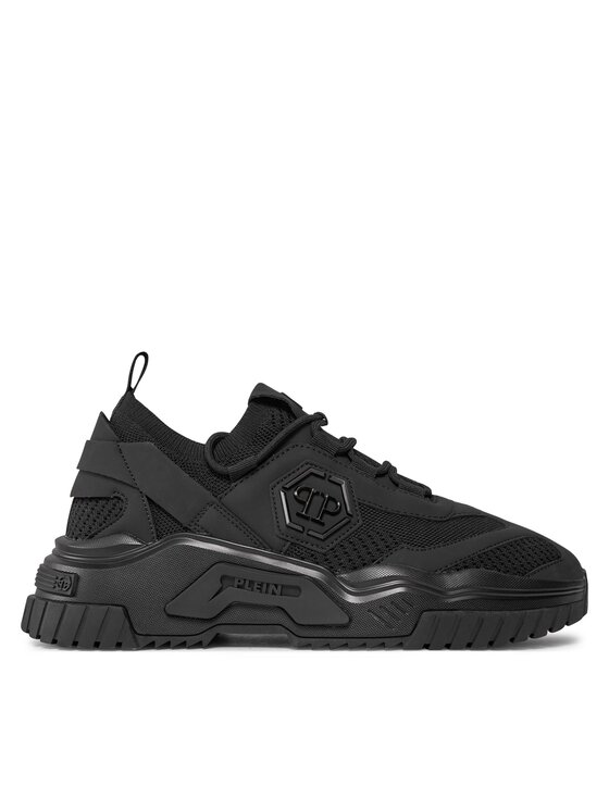 PHILIPP PLEIN Sportcipők PHILIPP PLEIN Runner Hexagon FACS USC0399 PTE003N Fekete